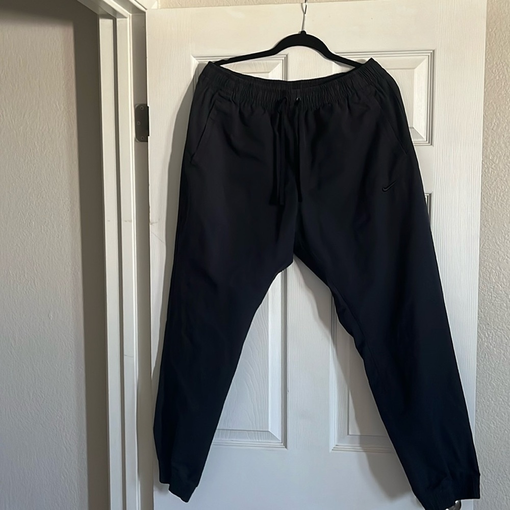 Nike joggers charcoal gray.